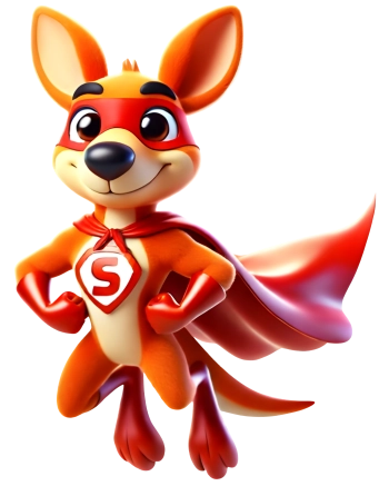 Super Roo Cartoon Character