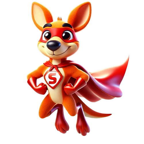 Super Roo Cartoon Character