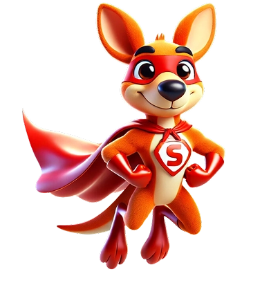 Super Roo Cartoon Character
